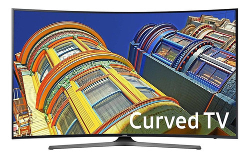 Smart TV Samsung Series 6 UN65KU649DFXZA LED curva 4K 65" 110V - 120V