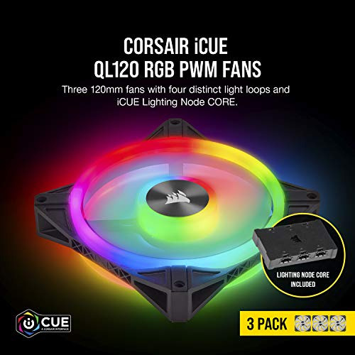 Serie Corsair Ql, Ql120 Rgb, Ventilador Led Rgb De 120 Mm, P