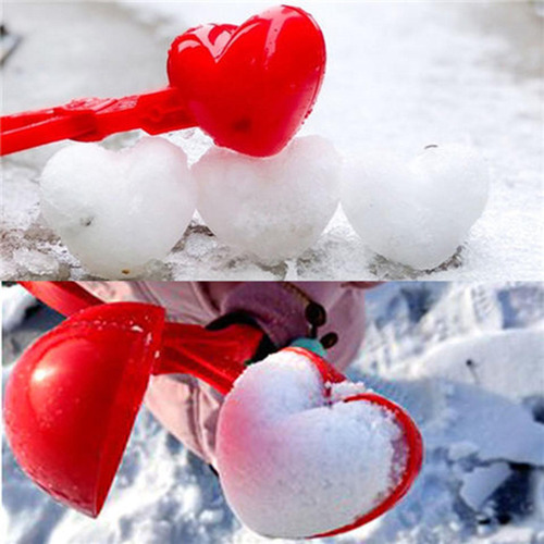 5 Clips Para Hacer Bolas De Nieve Con Forma De Corazón Al