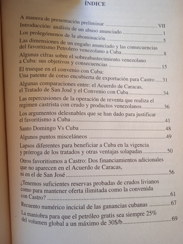Convenio Petrolero Cubano Venezolano Leonardo Montiel Ortega (Usado)
