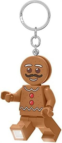 Lego Classic Gingerbread Man Llavero - 3 Pulgadas De Alto (k