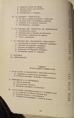 Libro Evaluacion E Informe Psicopedagogico J. Garcia Vidal