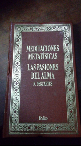 Libro Meditaciones Metafisicas / Las Pasiones Del Alma