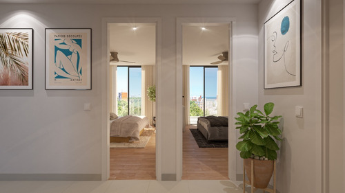 Imagen 4 de 7 de Venta Apartamento 2 Dormitorios Con Parrillero Garage Y Vista Al Mar Centro Altos De Santiago De Chile