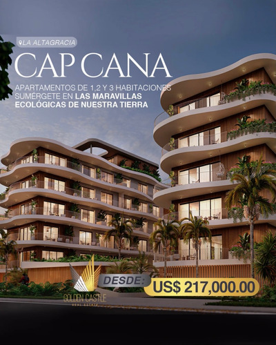 Proyecto De Apartamentos En Cap Cana  República Dominicana (2521)