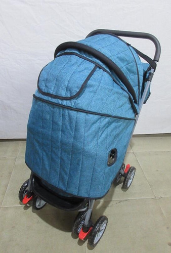 Coche Para Bebesitos Reversible, Ropón,toldillo, Pañalera