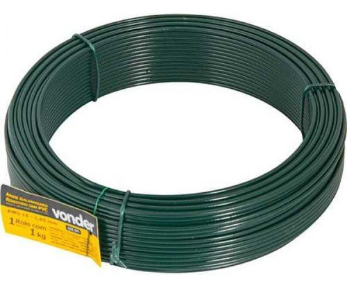 Arame Revestido Pvc Verde Bwg 16 Vonder - 7495016000