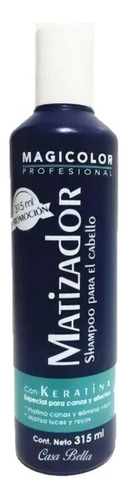 Shampoo Matizador Magicolor Azul Platinado De Canas 315ml