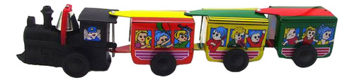Modelo De Cuerda, Juguete Retro De Metal, Tren De