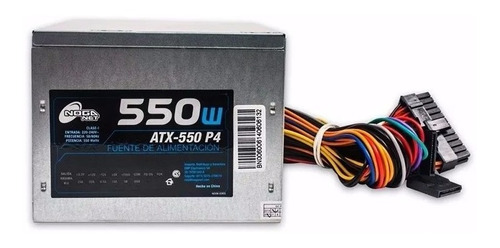 Fuente Alimentacion Noga 550w 24 Pines 20+4 Sata Atx Pc