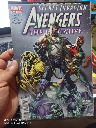 Cómic Marvel Secret Invasión Avengers No.4 De 7 Televisa  3