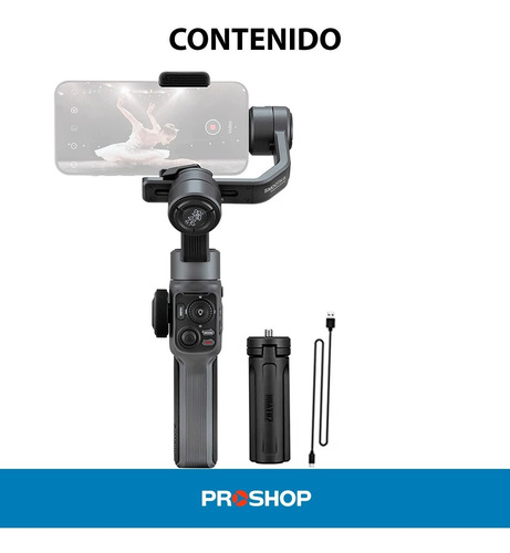 Imagen 10 de 10 de Estabilizador Celular Gimbal Zhiyun Smooth 5 Tripode 3 Ejes