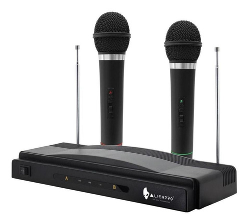 Imagen 1 de 5 de Micrófono Inalámbrico Alienpro Ma-220 2 Pack - S002