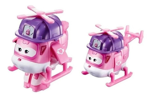 Super Wings Mini Change Em Up Dizzy 6 Cm Transforms Fun