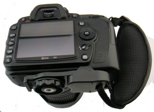Alça Mão Universal Para Câmera Dslr Alta Qualidade Couro