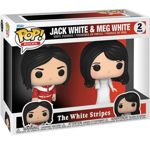 Funko Pop! Rocks: The White Stripes - Jack & Meg 2pack