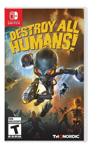 Destroy All Humans! - Nintendo Switch Nuevo Y Sellado