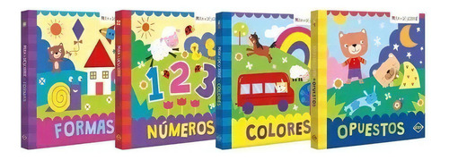 Colección Mira Y Descubre Números, Colores, Formas, Opuesto 