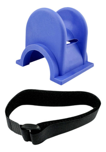 Porta Cañas De Pescar... Azul En Forma De U