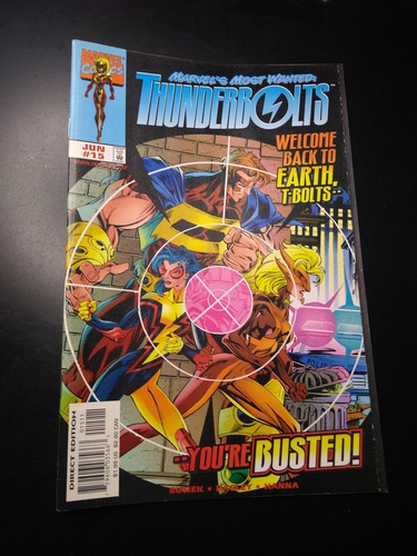 Thunderbolts #15 Marvel Comics En Ingles Historietas 