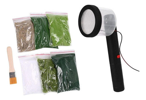 Aplicador De Césped Estático Máquina De Flocado
