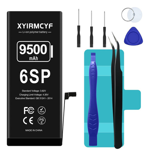 Xyirmcyf Bateria De Gran Capacidad De 9500 Mah Compatible Co