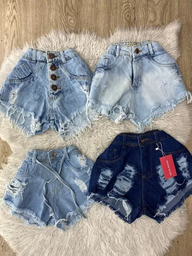 Short jeans best sale tamanho 34