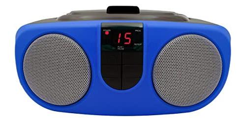 Reproductor De Cd Sylvania Con Radio Azul