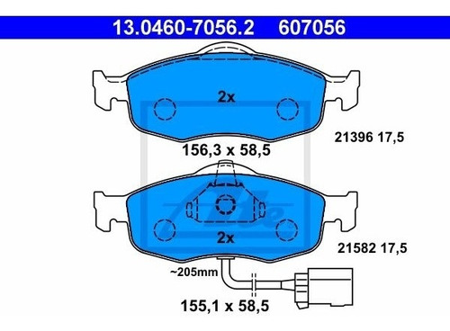 Balatas Delanteras Ford Mondeo Ii 2.5 24v 1998 Turnier (bnp)