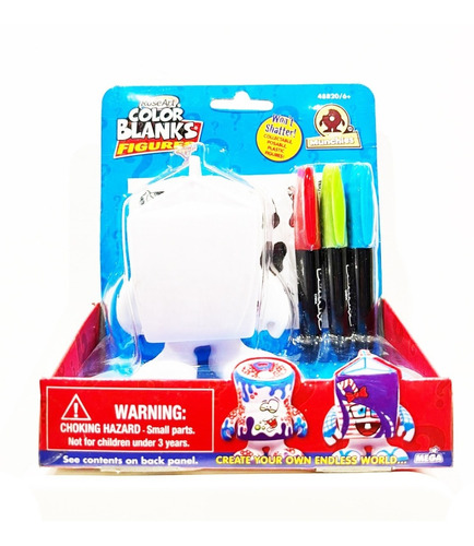 Color Blanks Figures Crea Tu Art Toy Figura Diy Funko