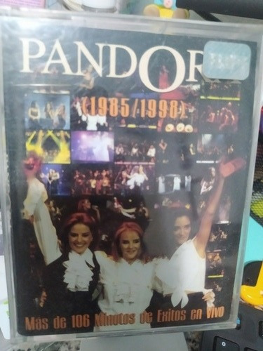 Pandora Cassette En Vivo 1985-1998 Excelente Doble 