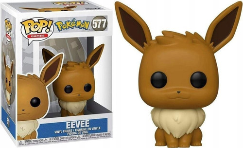 Eevee Funko Pop Pokémon (577)  ¡ Nuevo En Stock!