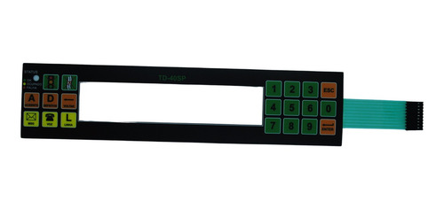 Teclado Membrana Controle Terminal De Dados Newtrack Td-40sp