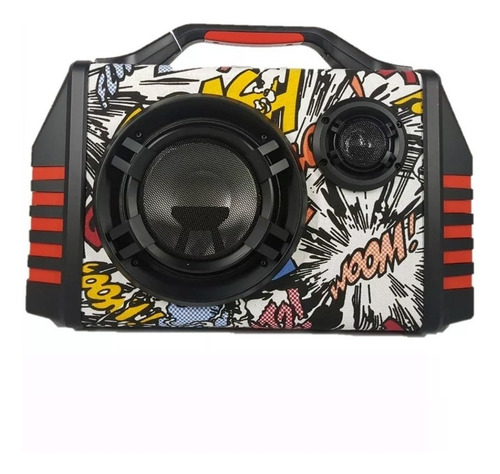 Parlantes Portatil Novik Shock 6 Mic C/cable In