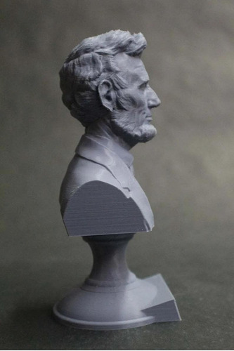 Escultura Estatua Busto Abraham Lincoln Usa Presidente