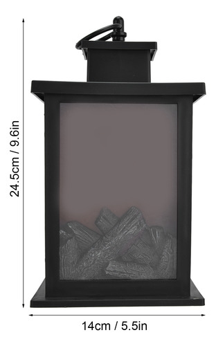 Farol Led Para Chimenea Que Imita El Efecto De Llama, Cálida