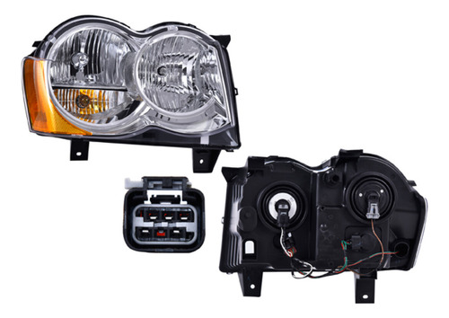 Faro Jeep Grand Cherokee 2008 2009 2010 Derecho Xpo