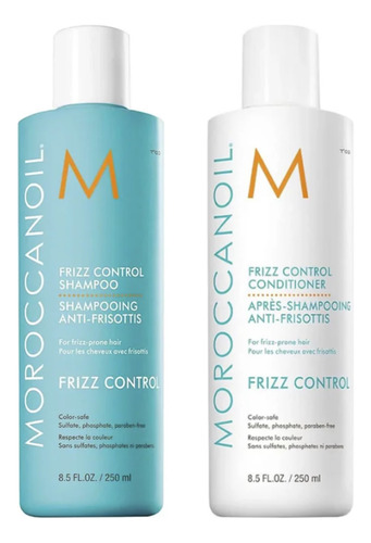 Moroccanoil Duo Frizz Control 250ml Shampoo & Acon Antifrizz