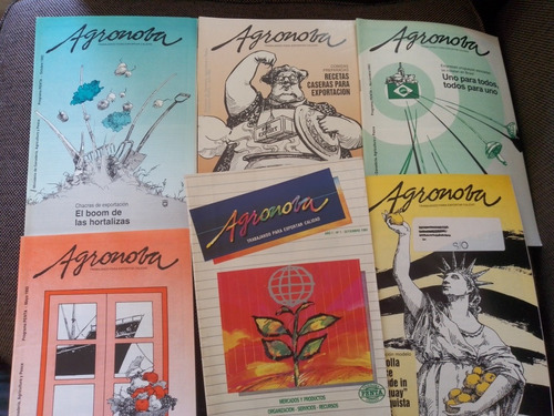 Revista  De Agronomía  Agronova - 7 Números -  Ver Fotos