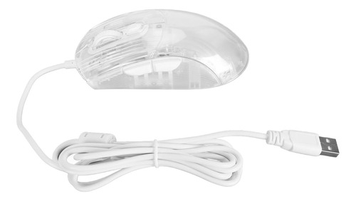 Raton Para Juego Cable 7200 Dpi Mouse Mecanico Carcasa Luz 6