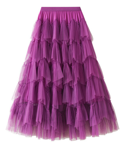 All Match Mesh Stitching Tutu Dress