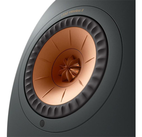 Par Parlantes Activos Bookshelf Wireless Kef Ls-50aii Color Negro
