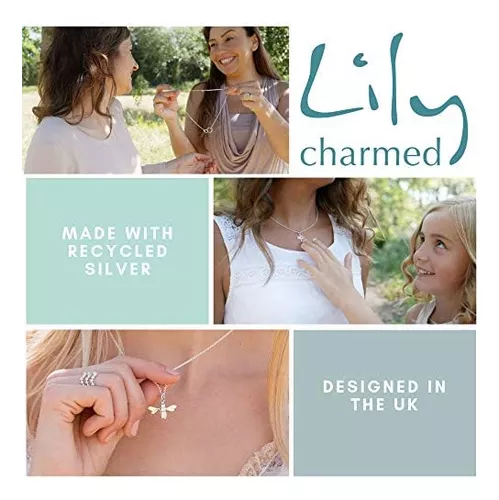 Lily Charmed - Collar Con Colgante Del Zodiaco Libra De Plat