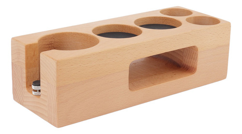 Soporte De Madera Para Manipulación De Café Estación De
