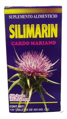 Cardo Mariano Silimarin 100 Tabletas 400 Mg C/u Cba Sabor Sin sabor
