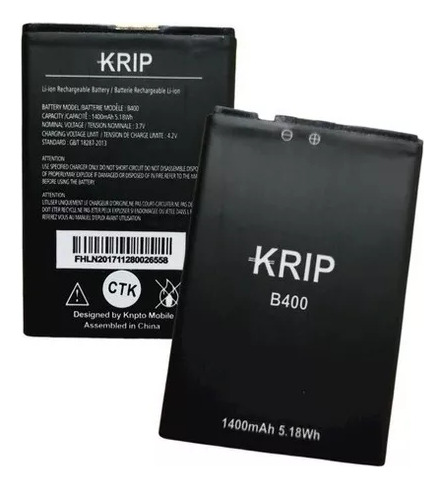 Batería Krip K4/b400