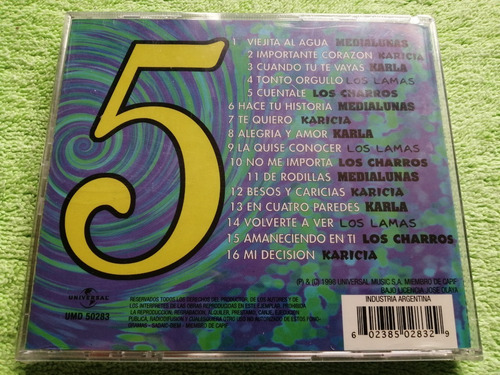 Eam Cd 5 Son Suficiente 1998 Grupo Karicia Karla Los Charros