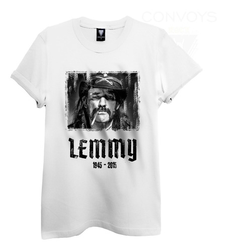 Remeras Dtg Lemmy Motorhead - Convoys Rock