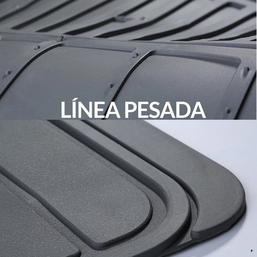 Imagen 3 de 10 de Cubre Alfombra Pesada Universal 3 Piezas Auto Camioneta 4x4