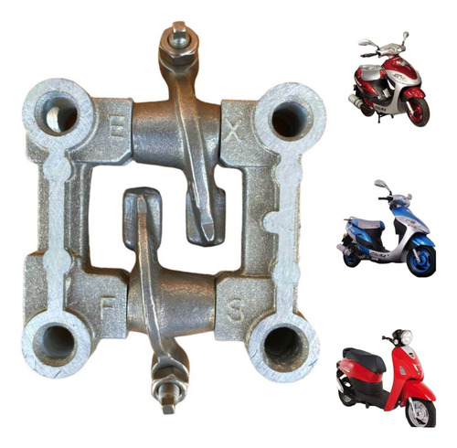 Balancin Completo Con Base Ps-90 Vendeta90 Vs-90 Azul